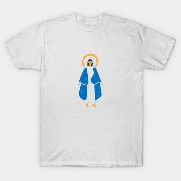 Assumption Of Mary T-Shirt by FlorenceFashionstyle